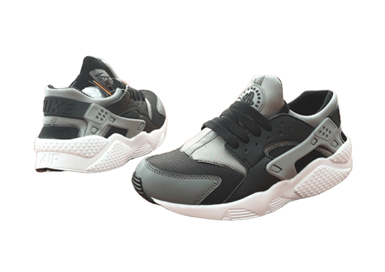נעלי נייק-NIKE Air HUARACHE Run Ultra Dark Gray White – תמונה 2