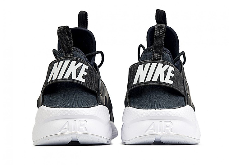 נעלי נייק-Nike Air Huarache Run Ultra GS BLACK WHITE – תמונה 2
