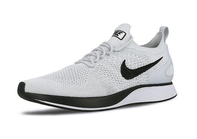נעלי נייק-Nike Air Zoom Mariah Flyknit Racer Pure Platinum White – תמונה 2