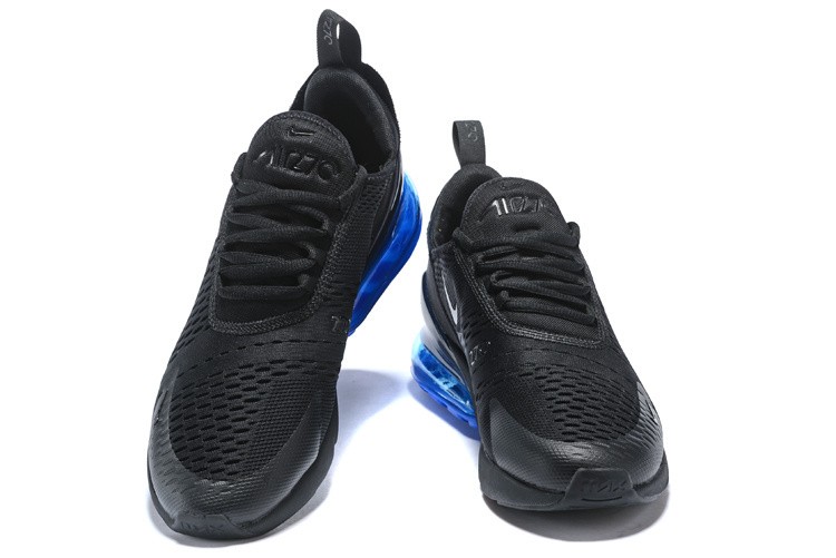 נעלי נייק-Nike air max 270 Black Blue – תמונה 2