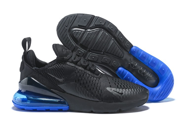נעלי נייק-Nike air max 270 Black Blue – תמונה 5