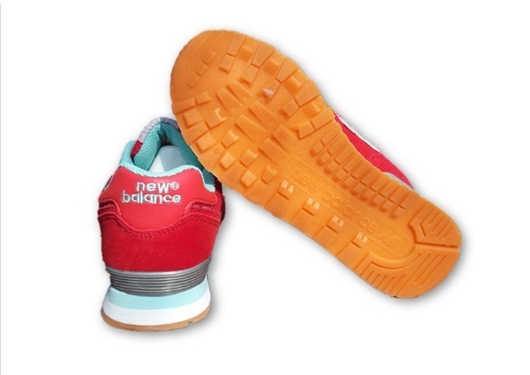 נעלי ניו באלאנס-New Balance 574 RED – תמונה 3