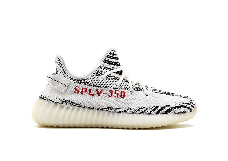 נעלי אדידס-ADIDAS 350 BLACK - WHITE COMBO – תמונה 4