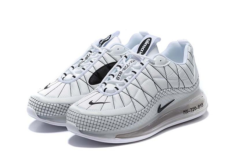 NIKE AIR MAX 720 BLACK LOGO - WHITE – תמונה 3