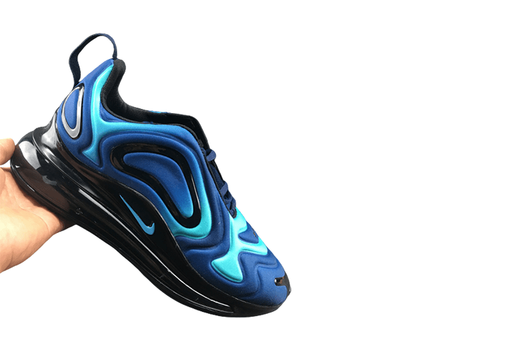 NIKE AIR MAX 720 BLUE - SKY BLUE - BLACK – תמונה 5