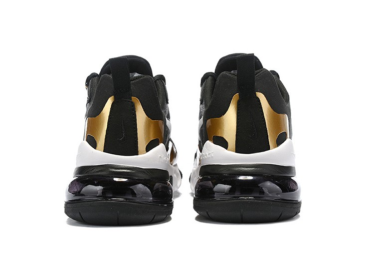 Nike Air Max 270 React GOLDEN-BLACK – תמונה 3