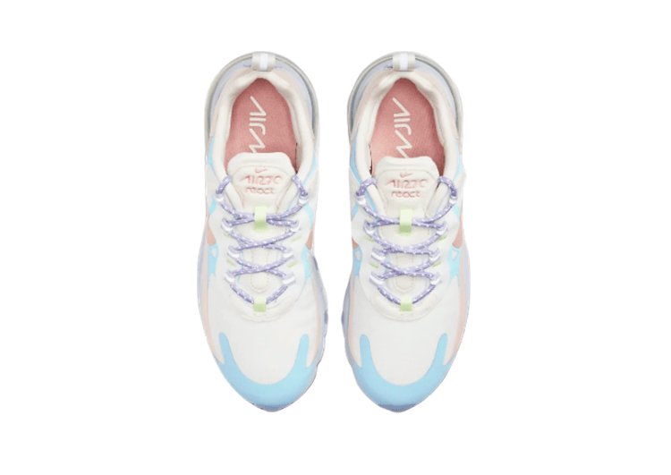 Nike Air Max 270 React SKY BLUE-LEMONADE – תמונה 3