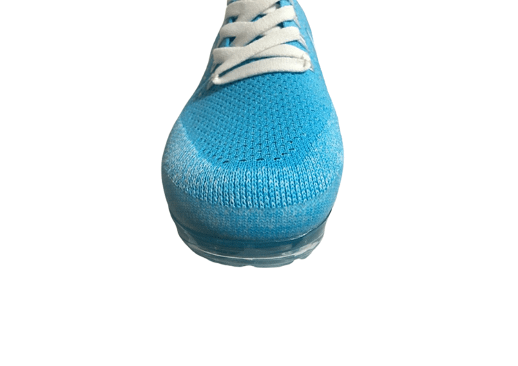 נעלי נייק-Nike Air Vapor Max Flyknit 2.0W LIGHT BLUE - WHITE LOGO – תמונה 8