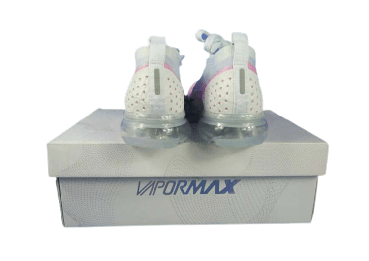 נעלי נייק-Nike Air Vapor Max Flyknit 2.0W WHITE-PINK – תמונה 4