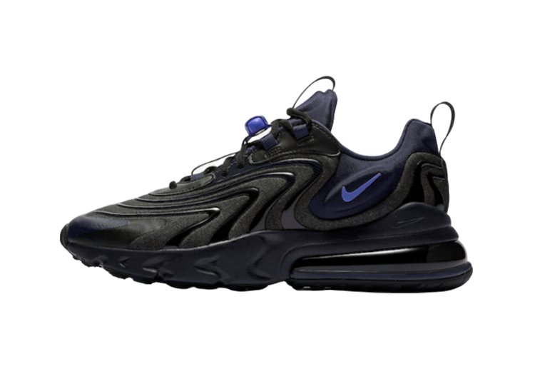 נעלי נייק-nike air max270 BLACK-NAVY BLUE