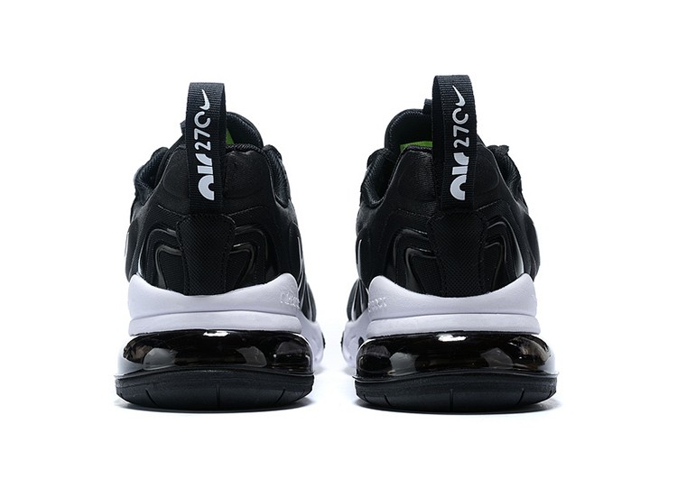 נעלי נייק-nike air max270 BLACK - WHITE LOGO – תמונה 3