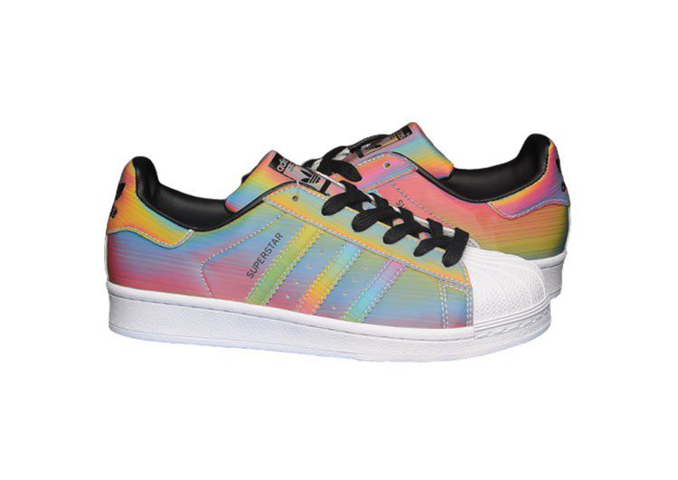 נעלי אדידס-ADIDAS Stan Smith - Black / White / Multi Color – תמונה 11