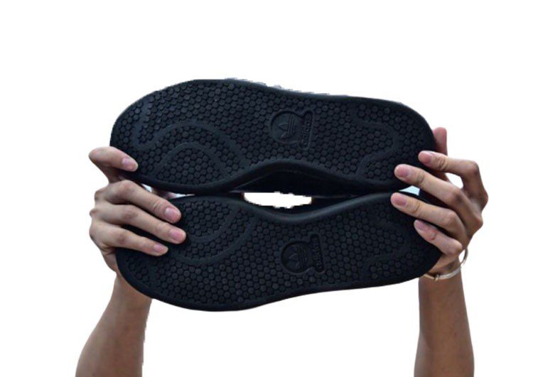 נעלי אדידס-ADIDAS Stan Smith - Full Black – תמונה 9