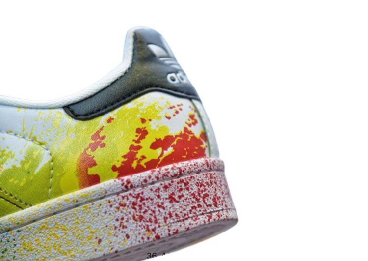 נעלי אדידס-ADIDAS Stan Smith - Shell Head Colorful – תמונה 5