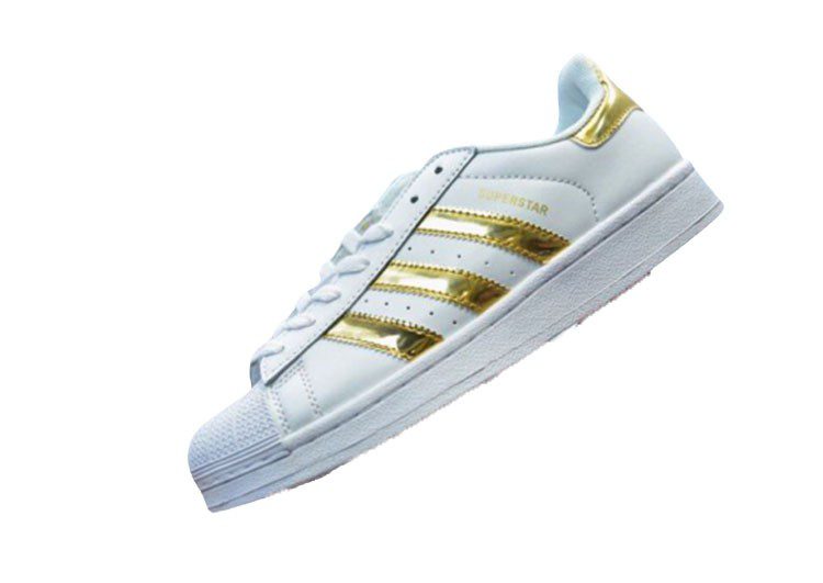 נעלי אדידס-ADIDAS Stan Smith - Shell Head Platinum – תמונה 2