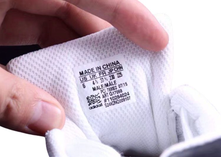 נעלי אדידס-ADIDAS Stan Smith - Shell Head White Black Label – תמונה 7