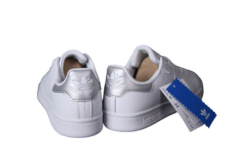 נעלי אדידס-ADIDAS Stan Smith - Silver Tail – תמונה 4