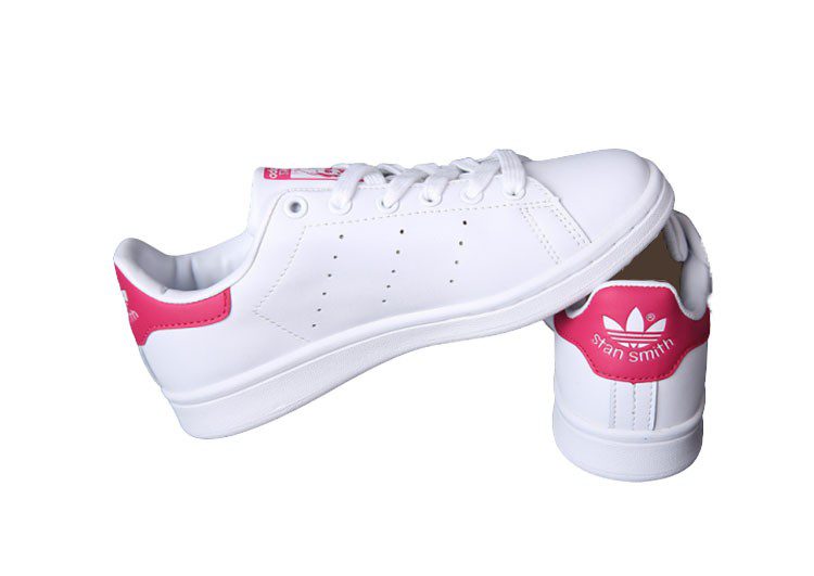 נעלי אדידס-ADIDAS Stan Smith - Suit White Rose Red Tail – תמונה 3