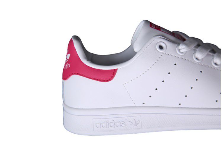 נעלי אדידס-ADIDAS Stan Smith - Suit White Rose Red Tail – תמונה 8