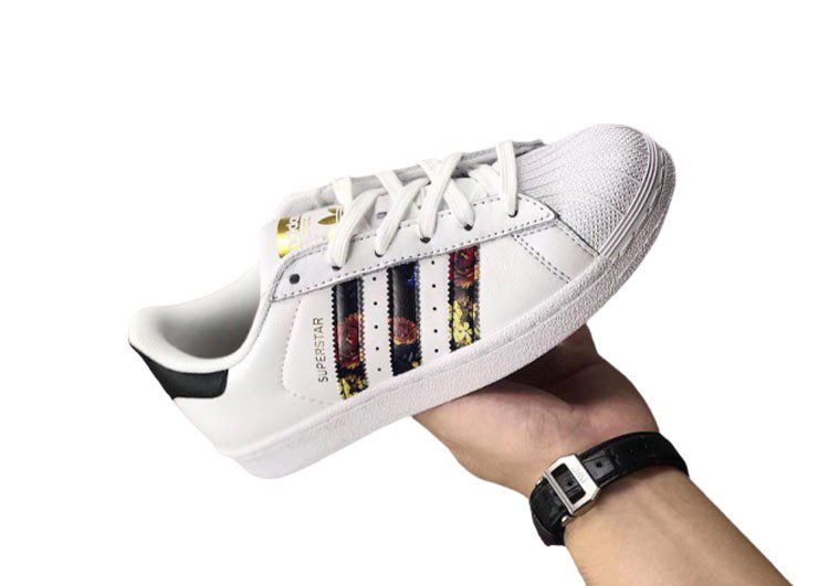 נעלי אדידס-ADIDAS Stan Smith- White-Black – תמונה 3