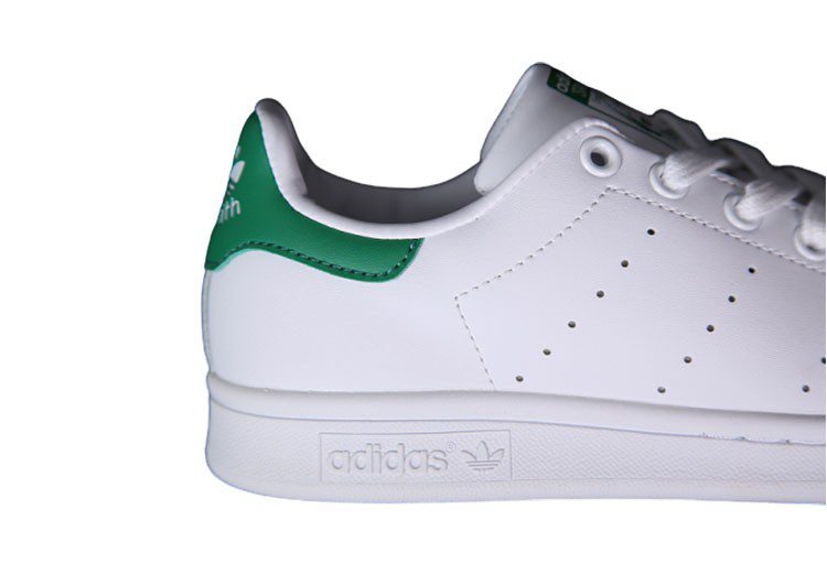 נעלי אדידס-ADIDAS Stan Smith - White Green Tail – תמונה 8