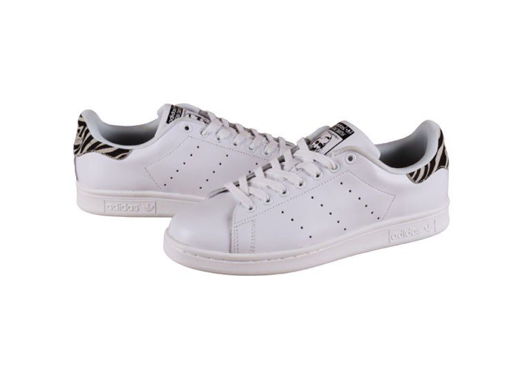 נעלי אדידס-ADIDAS Stan Smith - White Zebra Tail – תמונה 2
