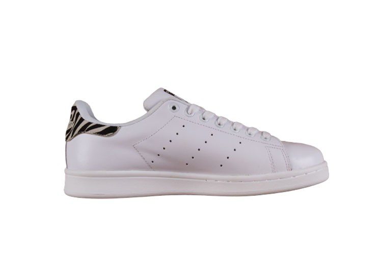 נעלי אדידס-ADIDAS Stan Smith - White Zebra Tail – תמונה 3