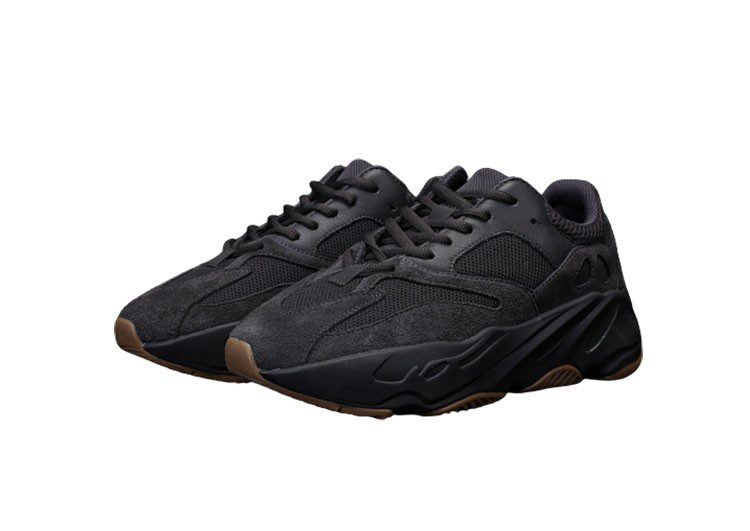 נעלי אדידס-Adidas Yeezy Boost 700-Black Russian-Gun Powder – תמונה 3