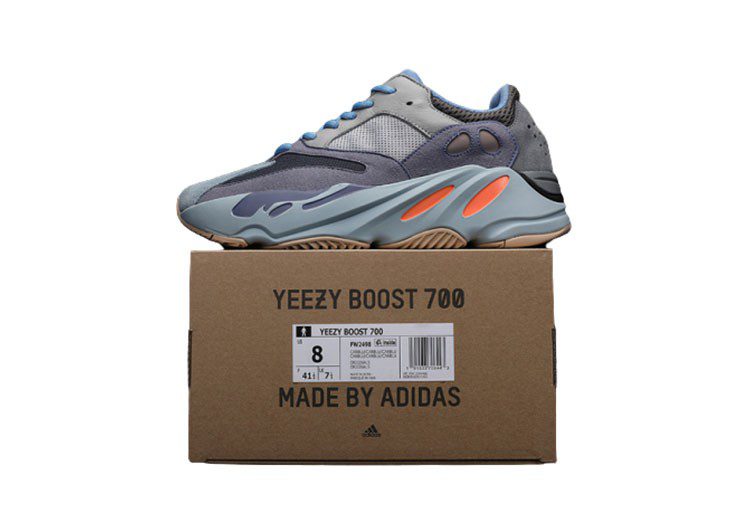 נעלי אדידס-Adidas Yeezy Boost 700-Light Slate Grey – תמונה 5