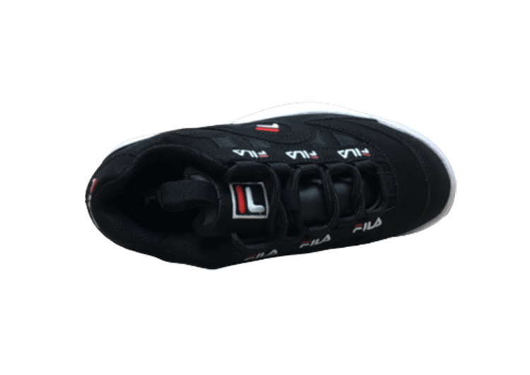 נעלי פילה-Fila Disruptor 2 Premium Athletic Shoes-BLACK PEARL – תמונה 5