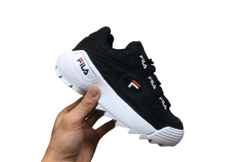 נעלי פילה-Fila Disruptor 2 Premium Athletic Shoes-BLACK PEARL – תמונה 4