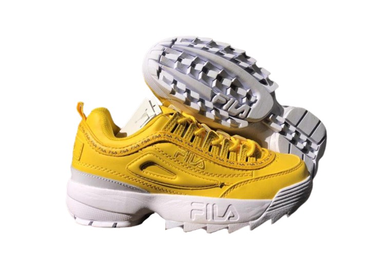 נעלי פילה-Fila Disruptor 2 Premium Athletic Shoes-BRIGHT SUN – תמונה 5