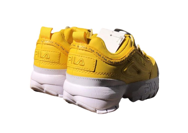 נעלי פילה-Fila Disruptor 2 Premium Athletic Shoes-BRIGHT SUN – תמונה 4