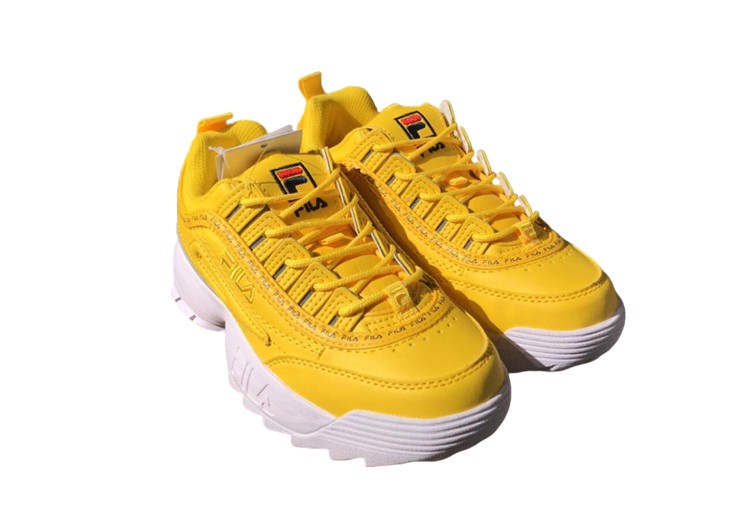 נעלי פילה-Fila Disruptor 2 Premium Athletic Shoes-BRIGHT SUN – תמונה 3