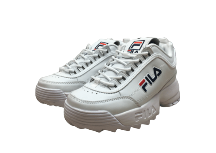 נעלי פילה-Fila Disruptor 2 Premium Athletic Shoes-LINK WATER-BLACK LOGO – תמונה 2