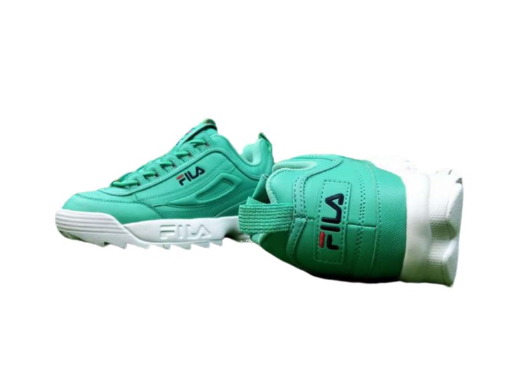 נעלי פילה-Fila Disruptor 2 Premium Athletic Shoes-MEDIUM AQUAMARINE – תמונה 12