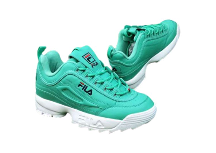 נעלי פילה-Fila Disruptor 2 Premium Athletic Shoes-MEDIUM AQUAMARINE – תמונה 4
