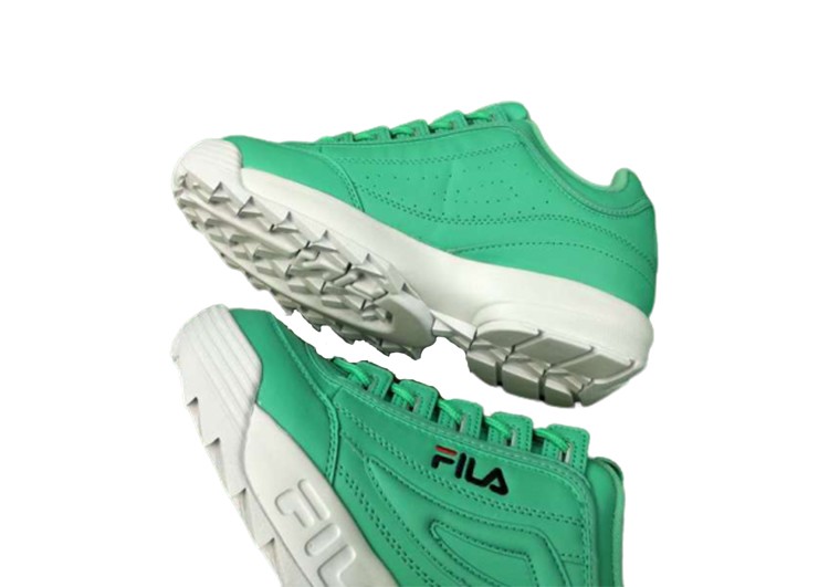 נעלי פילה-Fila Disruptor 2 Premium Athletic Shoes-MEDIUM AQUAMARINE – תמונה 6