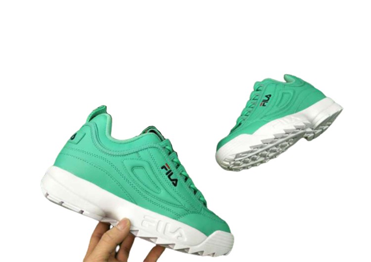 נעלי פילה-Fila Disruptor 2 Premium Athletic Shoes-MEDIUM AQUAMARINE – תמונה 7