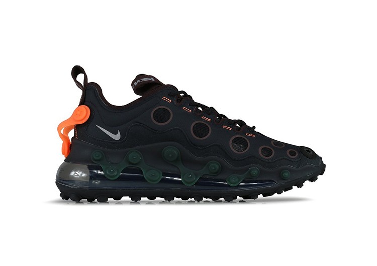 NIKE AIR MAX 720 ISPA BLACK RUSSIAN - BURNHAM – תמונה 3