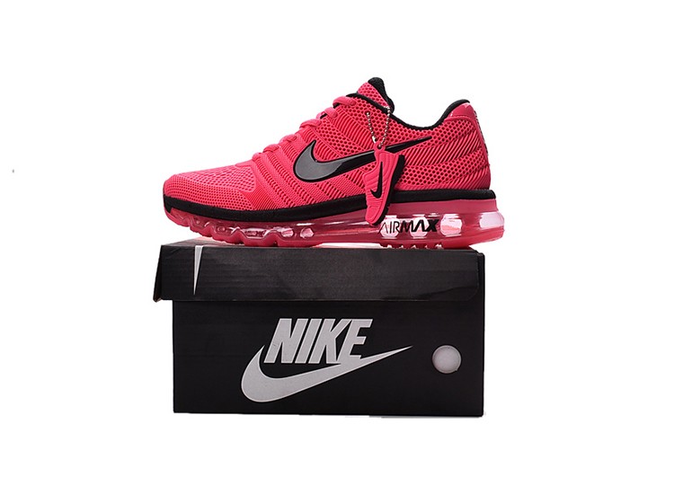 נעלי נייק-Nike Air Max 2017- AMARANTH- BLACK – תמונה 3