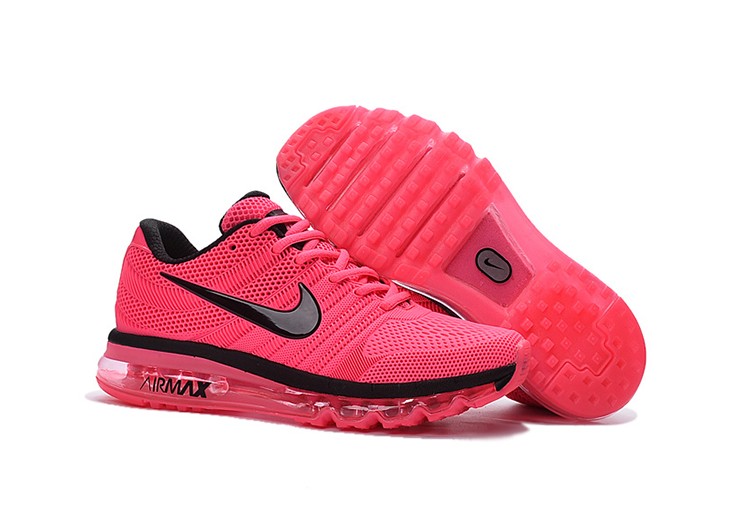 נעלי נייק-Nike Air Max 2017- AMARANTH- BLACK – תמונה 6