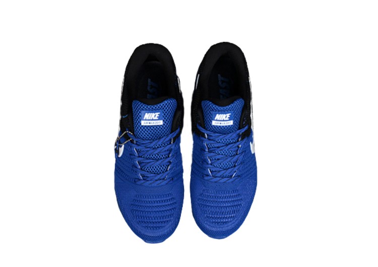 נעלי נייק-Nike Air Max 2017- CERULEAN BLUE- BLACK RUSSIAN – תמונה 3
