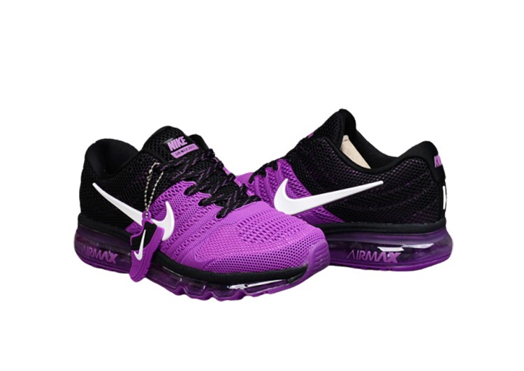 נעלי נייק-Nike Air Max 2017- DEEP LILAC- BLACK – תמונה 2