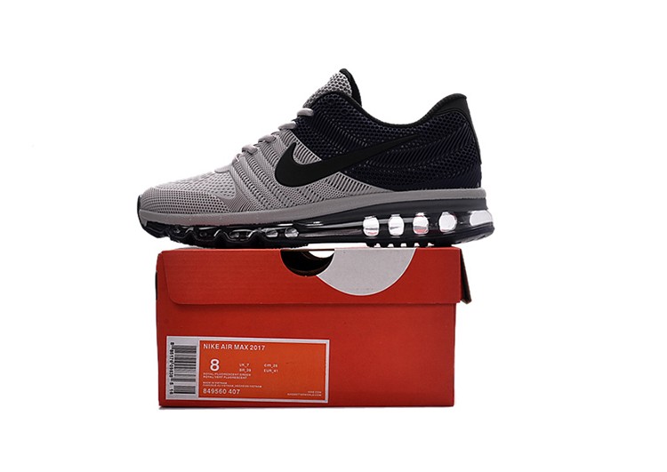 נעלי נייק-Nike Air Max 2017- DIM GRAY- NERO – תמונה 3