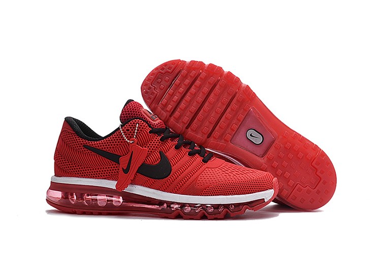 נעלי נייק-Nike Air Max 2017- FALU RED- HAITI – תמונה 6