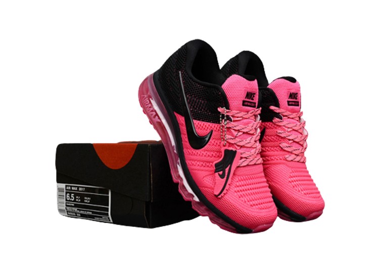 נעלי נייק-Nike Air Max 2017- FRENCH ROSE- BLACK – תמונה 3