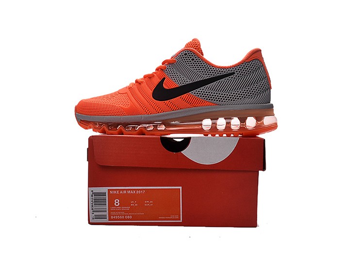 נעלי נייק-Nike Air Max 2017- OUTRAGEOUS ORANGE- BAZAAR – תמונה 3