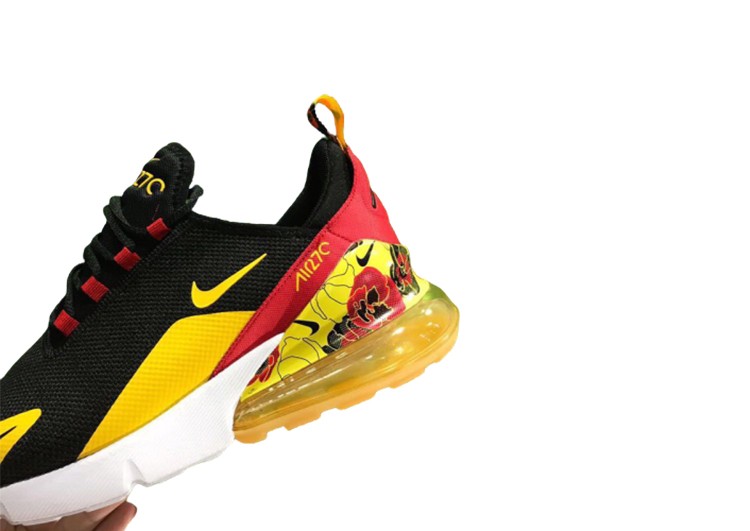 נעלי נייק-Nike Air Max 270 CARDINAL-LEMON – תמונה 6