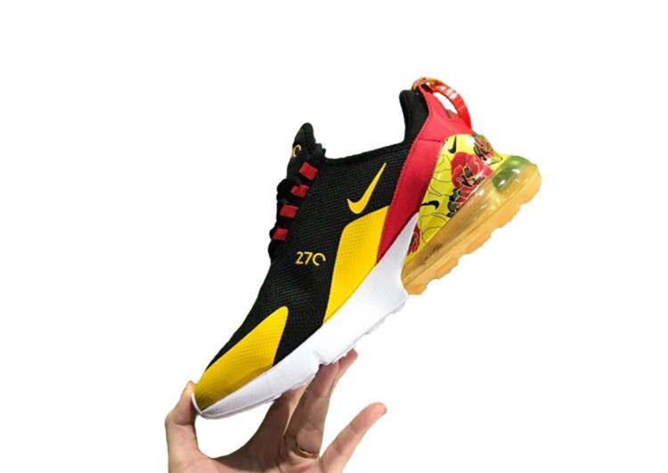 נעלי נייק-Nike Air Max 270 CARDINAL-LEMON – תמונה 2